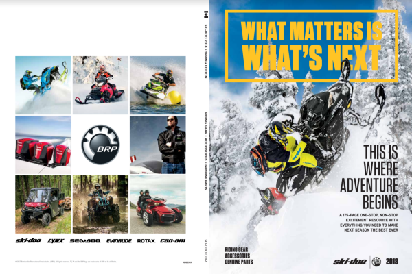 Ski-Doo Riding Gear, Accessories Catalog 2018 Ski-Doo Riding Gear, Accessories Catalog 2018